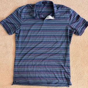Peter Millar Blue Polo (Striped)